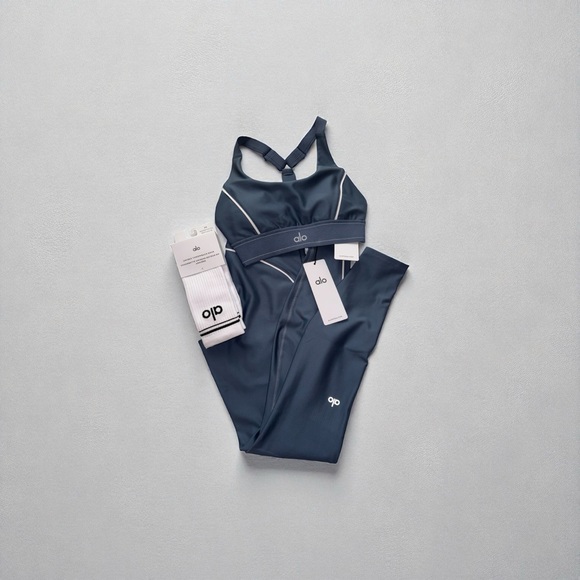 ALO Yoga Women's Swimwear - Deep Blue - threedaughtersproperties.com